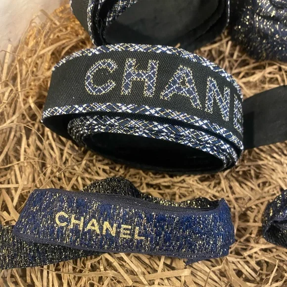 Authentic Chanel Ribbons and Camellia Flowers Bundle of 6 - Picture 11 of 15